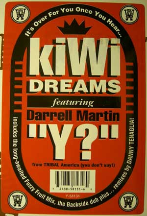 Kiwi Dreams Featuring Darrell Martin - Y? | TRIBAL America (Y-58131) - 4