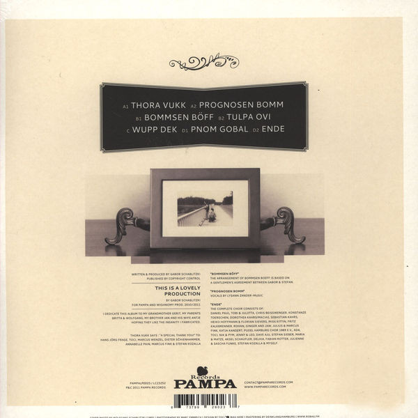 Robag Wruhme - Thora Vukk | Pampa Records (PAMPALP002S) - 2 Robag Wruhme - Thora Vukk | Pampa Records (PAMPALP002S) - 2