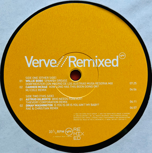 Various - Verve // Remixed | Verve Records (589 606-1) - 4