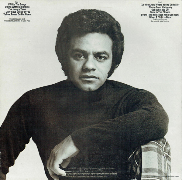 Johnny Mathis - I Only Have Eyes For You | CBS (81329) - 2 Johnny Mathis - I Only Have Eyes For You | CBS (81329) - 2