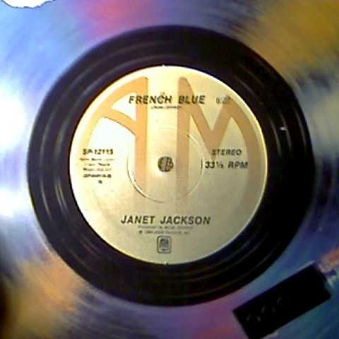 Janet Jackson - Fast Girls / French Blue | A&M Records (SP-12115) - 3