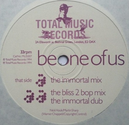 First Life - Be One Of Us | Total Music Records (MUS 007) - 3 First Life - Be One Of Us | Total Music Records (MUS 007) - 3