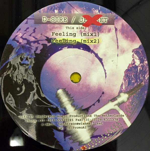 D-Sire / JetSet - Feeling / It's The Beat | Not On Label (PromoA1)