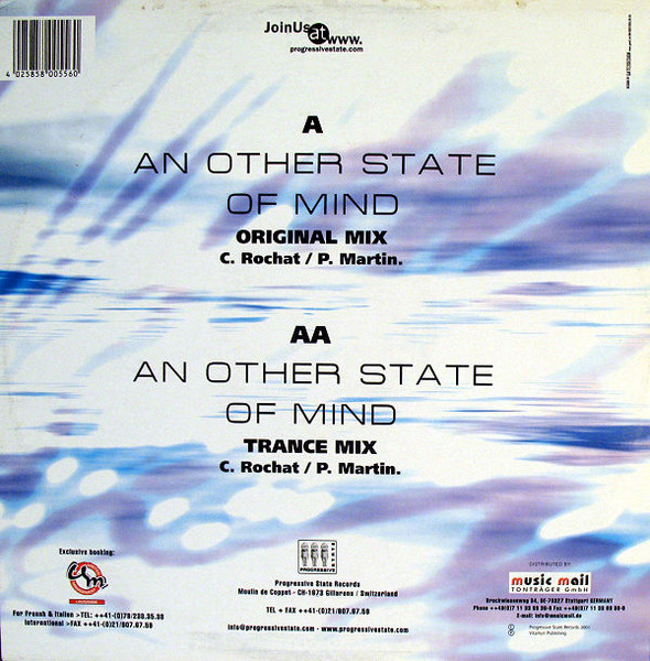 DJ Spoke vs. Vespa 63 Present's Soda Pop - An Other State Of Mind | Progressive State Records (PSR) (PROG.ST.2001-03) - 2