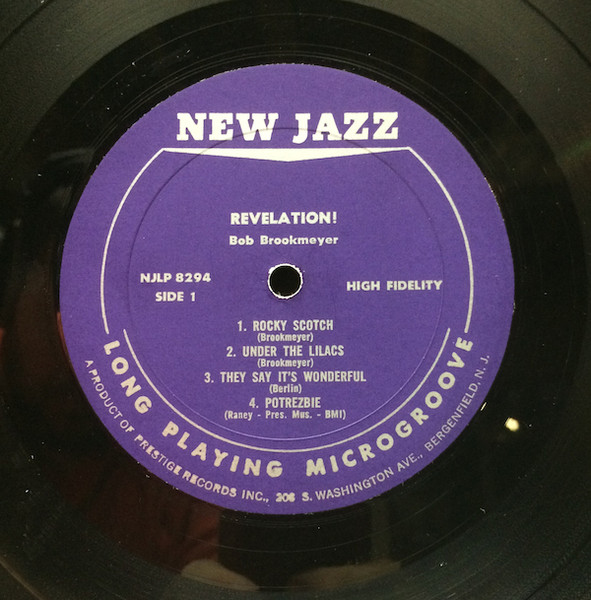 Bob Brookmeyer With Teddy Charles And Jimmy Raney - Revelation! | Prestige (NJ 8294) - 3