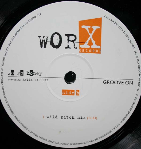 Yo Yo Honey - Groove On | Worx Records (WORX T 007) - 4 Yo Yo Honey - Groove On | Worx Records (WORX T 007) - 4