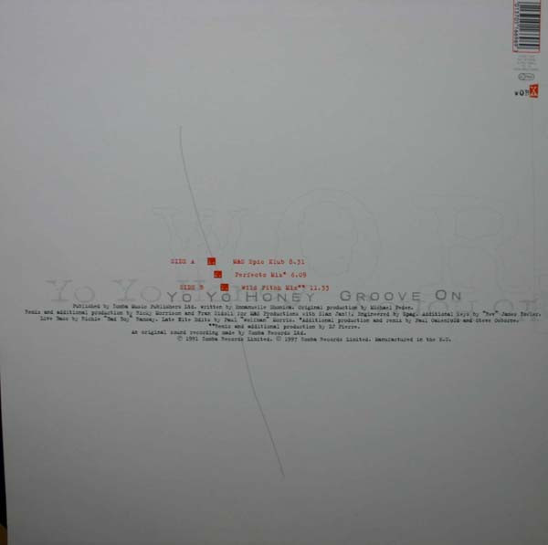 Yo Yo Honey - Groove On | Worx Records (WORX T 007) - 2 Yo Yo Honey - Groove On | Worx Records (WORX T 007) - 2