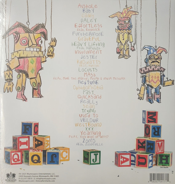 Atmosphere - Jestures | Rhymesayers Entertainment (RSE0417-1) - 2