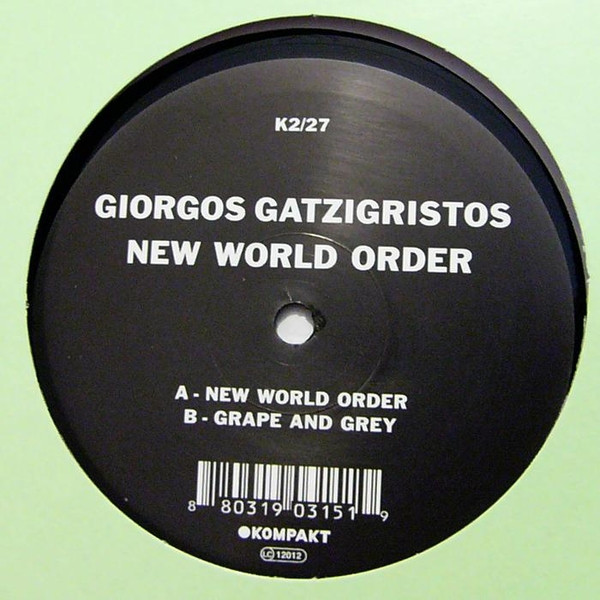 Giorgos Gatzigristos - New World Order | K2 (K2/27) - main