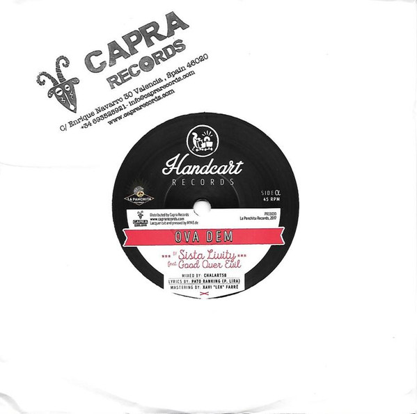 Sista Livity Feat Good Over Evil - Ova Dem | Handcart Records (PR00030) - 2