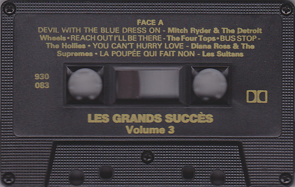 Various - Collection Les Grands Succès 1950 1960 1970 1980 Volume 3 [Cassette] | EMCI/Rockbill Ltd. (930-3383) - 4