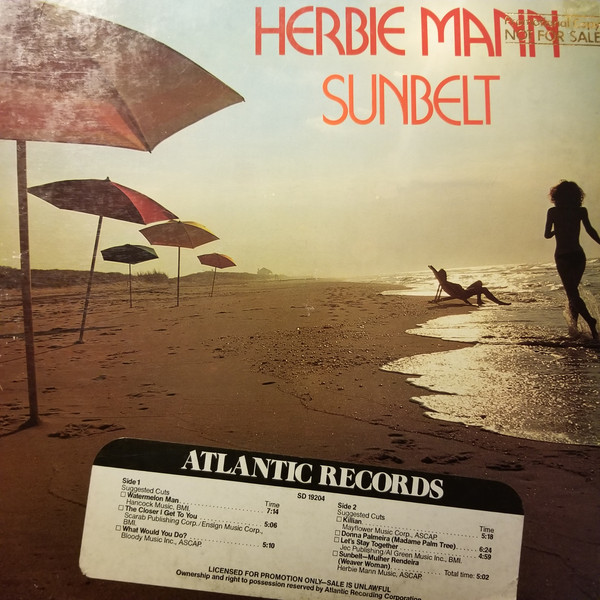 Herbie Mann - Sunbelt | Atlantic (SD 19204) - 5