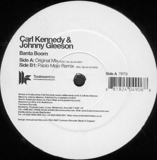 Carl Kennedy & Johnny Gleeson - Banta Boom | Toolroom Trax (TRT9)