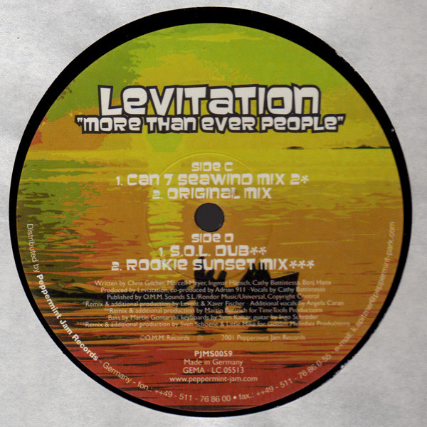 Levitation - More Than Ever People | Peppermint Jam (PJMS0059) - 2
