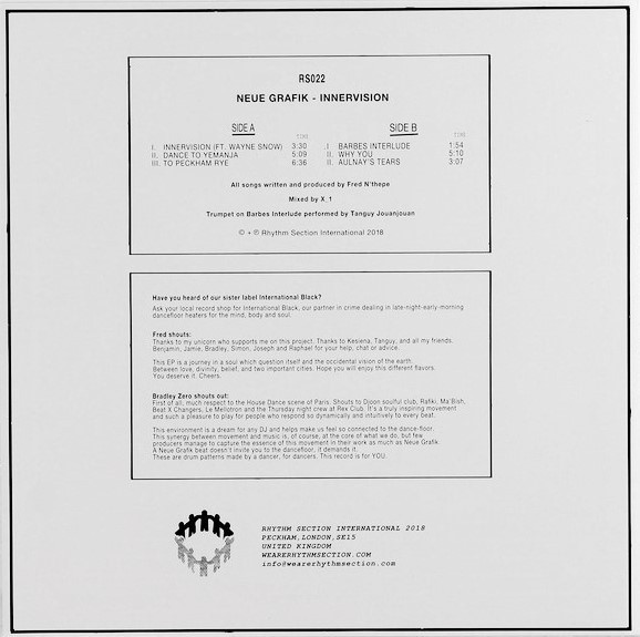 Neue Grafik - Innervision | Rhythm Section International (RS022) - 2 Neue Grafik - Innervision | Rhythm Section International (RS022) - 2