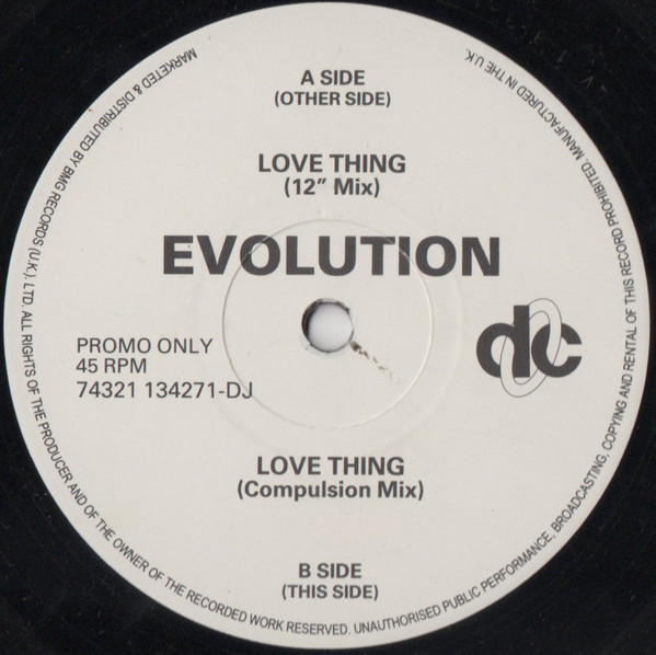 Evolution - Love Thing | Deconstruction (74321 134271-DJ) - main Evolution - Love Thing | Deconstruction (74321 134271-DJ) - main