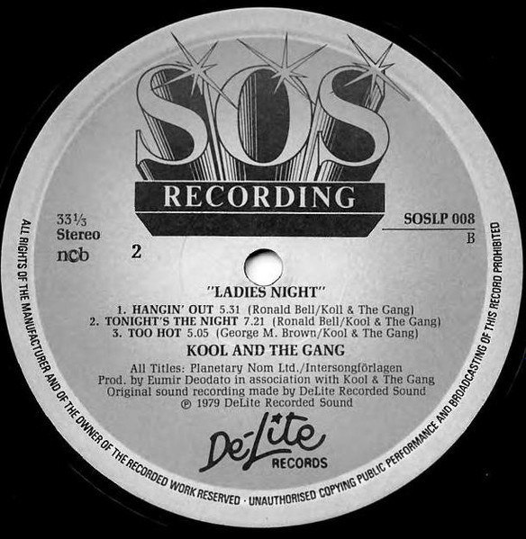 Kool & The Gang - Ladies' Night | Sound Of Scandinavia (SOSLP 008) - 3