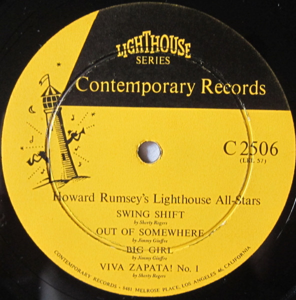 Howard Rumsey's Lighthouse All-Stars - Vol. 3 Howard Rumsey's Lighthouse All-Stars | Contemporary Records (C 2506) - 3