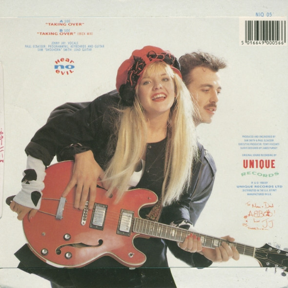 Hear No Evil - Talking Over | Unique Records (NIQ 05)