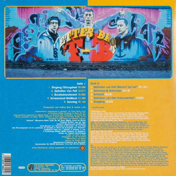 Fettes Brot - Mitschnacker | Yo Mama's Recording (YO 4802-1) - 2 Fettes Brot - Mitschnacker | Yo Mama's Recording (YO 4802-1) - 2