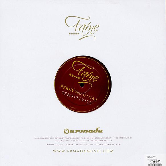 Perky Feat. Gina J - Sensitivity | Fame Recordings (FAME002) - 2