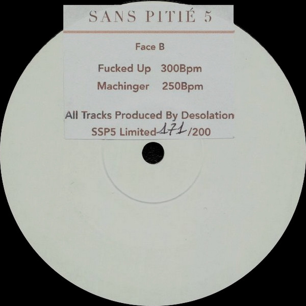 Desolation - Untitled | Sans Pitie (SANS PITIÉ 5) - 2