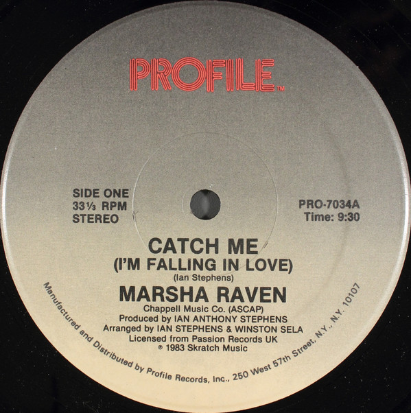 Marsha Raven - Catch Me (I'm Falling In Love) | Profile Records (PRO-7034)