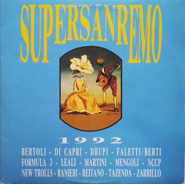 Various - Supersanremo 1992 | Fonit Cetra (TAL 1004)
