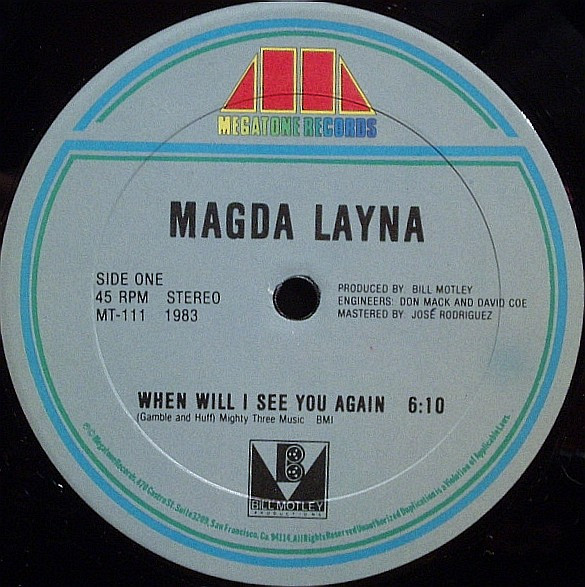 Magda Layna - When Will I See You Again | Megatone Records (MT-111) - 3