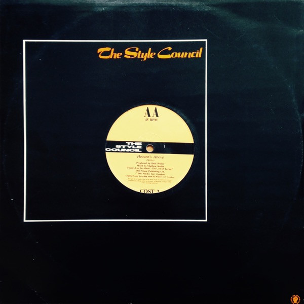 The Style Council - Angel / Heaven's Above | Polydor (COST 2) - 2