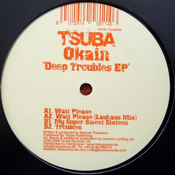 Okain - Deep Troubles EP | Tsuba Records (Tsuba034) - main