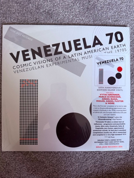 Various - Venezuela 70 (Cosmic Visions Of A Latin American Earth: Venezuelan Experimental Rock In The 1970's) | Soul Jazz Records (SJR LP599C)