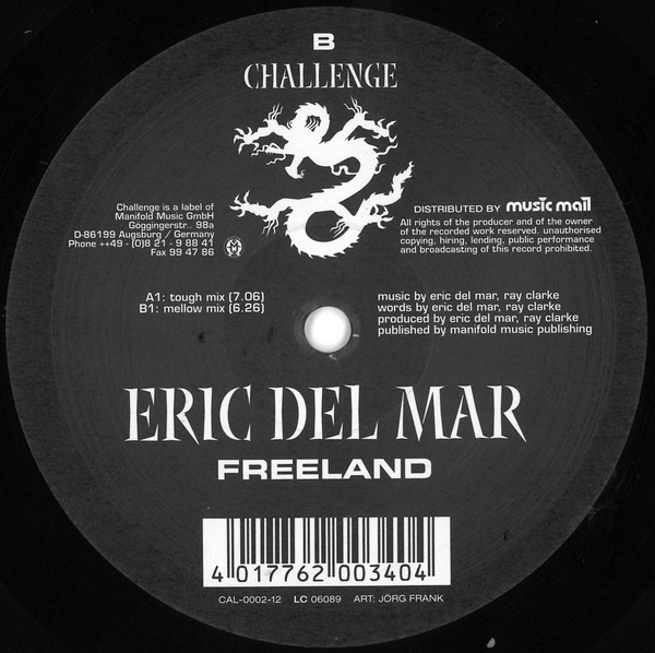 Eric Del Mar - Freeland | Challenge Records (CAL-0002-12)