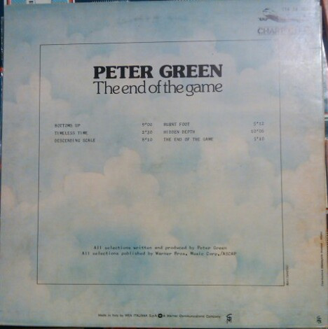 Peter Green - The End Of The Game | Charter Line (CTR 24023) - 2