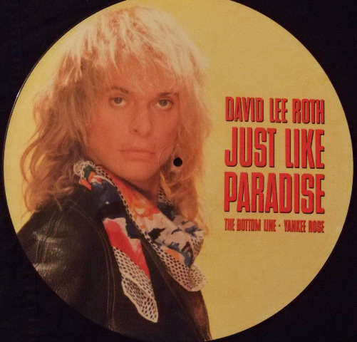 David Lee Roth - Just Like Paradise | Warner Bros. Records (W 8119 TP) David Lee Roth - Just Like Paradise | Warner Bros. Records (W 8119 TP)
