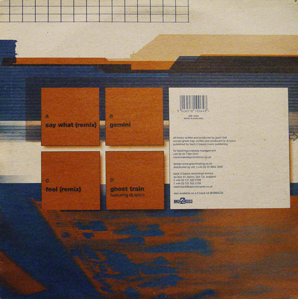JB - Say What (Remix) | Back 2 Basics (B2B 12064) - 2