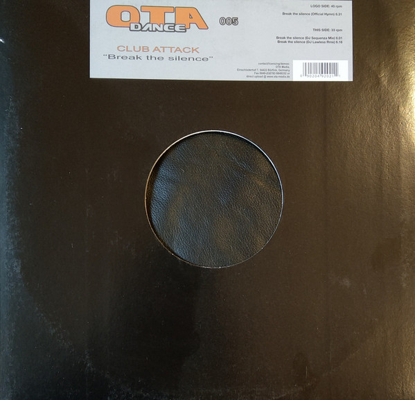 Club Attack - Break The Silence | OTA Dance (OTAD 005-12)