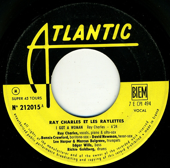 Ray Charles - Ray Charles À Newport | Atlantic (212015) - 3