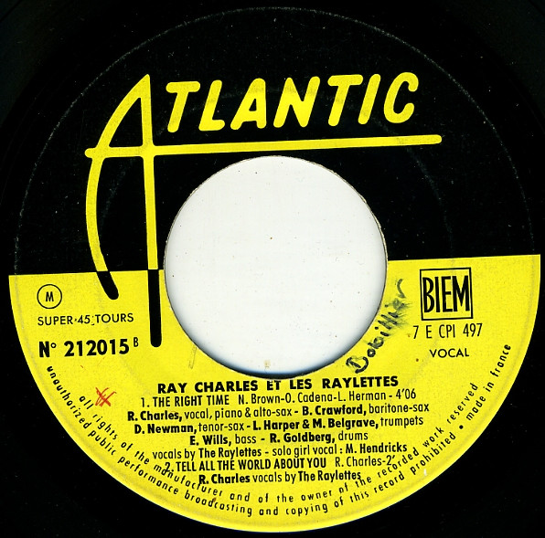 Ray Charles - Ray Charles À Newport | Atlantic (212015) - 4