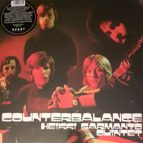 Heikki Sarmanto Quintet - Counterbalance | Svart Records (SRE633LP) Heikki Sarmanto Quintet - Counterbalance | Svart Records (SRE633LP)
