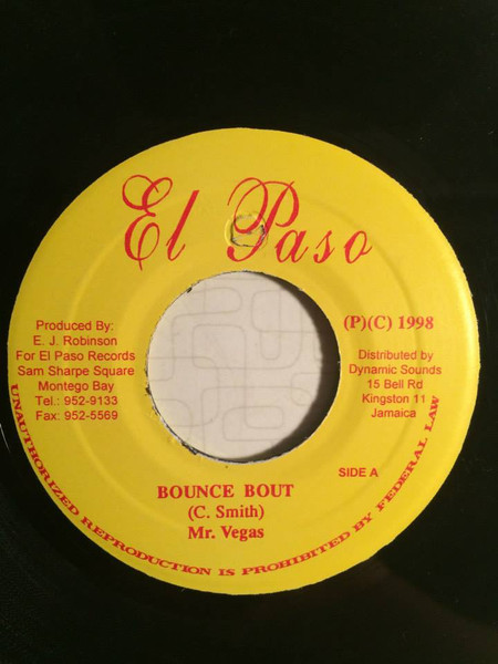 Mr. Vegas - Bounce Bout | El Paso (none)