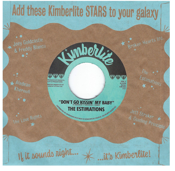 The Estimations - Heart of Stone / Don't Go Kissin' My Baby | Kimberlite Records (KIM006) - 2