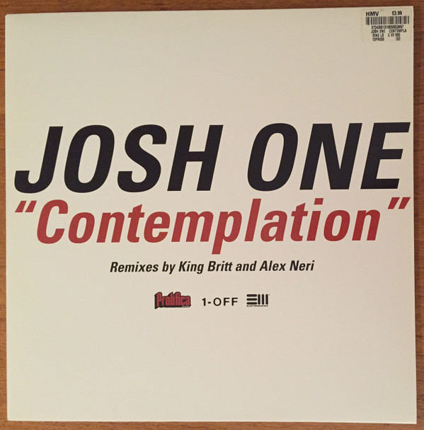 Josh One - Contemplation | Prolifica (12PR009) - main