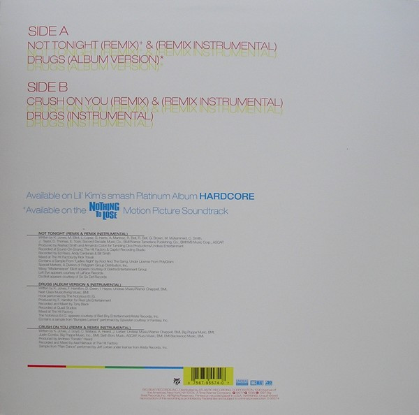 Lil' Kim Featuring Da Brat , Left Eye , Missy Elliott and Angie Martinez - Not Tonight | Big Beat (0-95574) - 2