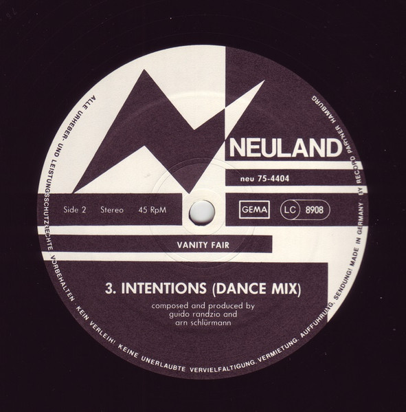 Vanity Fair - Dancing In The Moonlight | Neuland Tonträger (neu 75-4404) - 4