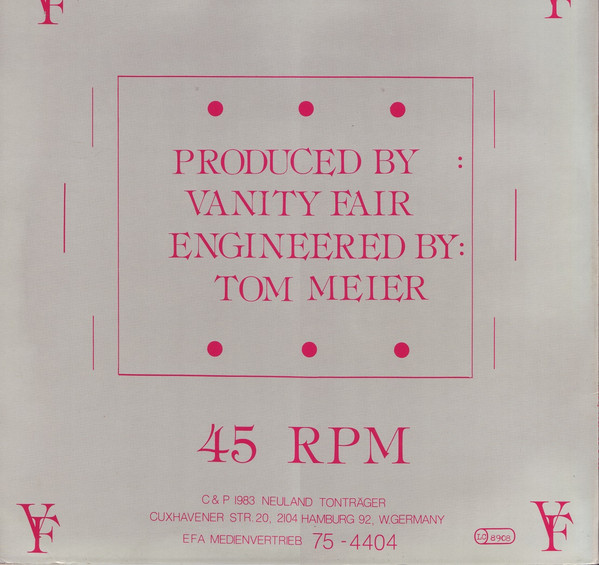 Vanity Fair - Dancing In The Moonlight | Neuland Tonträger (neu 75-4404) - 2