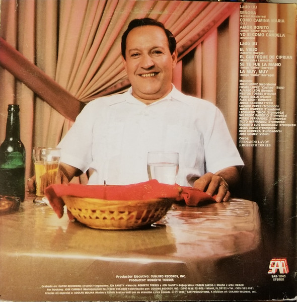 Roberto Torres - Elegantemente Criollo | SAR Records (SAR-1043) - 2