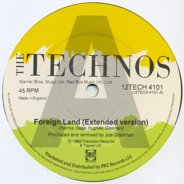 The Technos - Foreign Land | PRT (12 TECH 4101) - 3