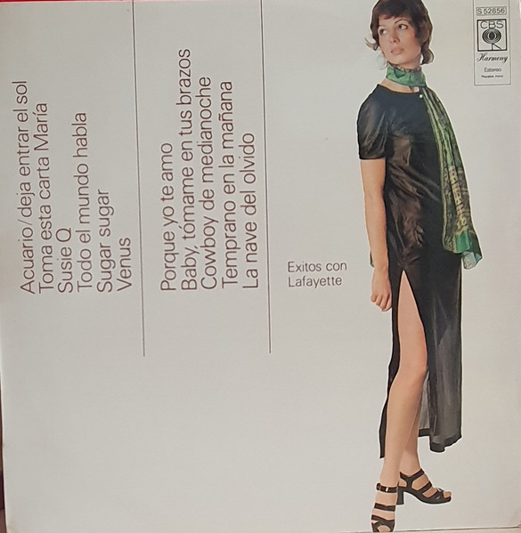 Lafayette - Exitos Con Lafayette | CBS Harmony (S 52856) - main Lafayette - Exitos Con Lafayette | CBS Harmony (S 52856) - main