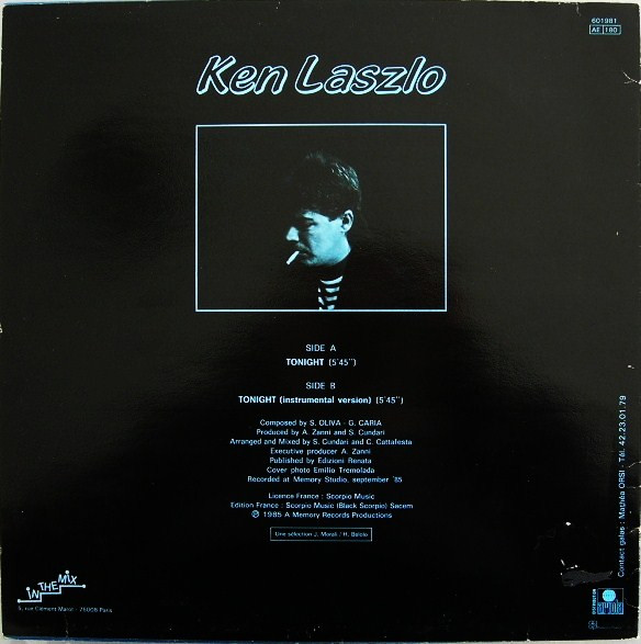 Ken Laszlo - Tonight | In The Mix (601 981) - 2